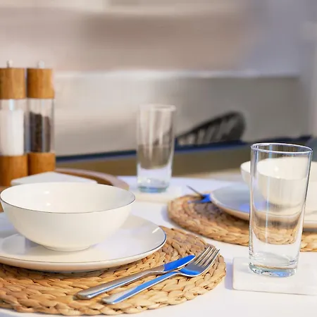 Apartment Goodliving Mit Balkon & Netflix Essen